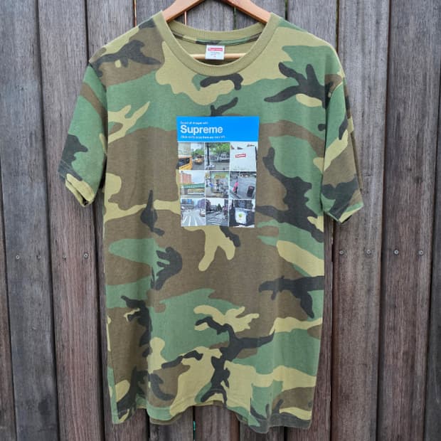 Supreme Verify woodland camo T