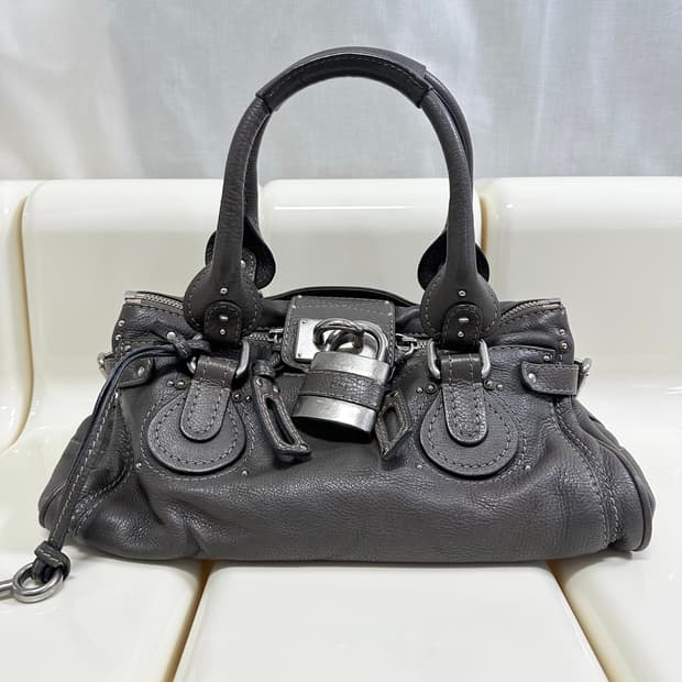 [A+ 정품] 끌로에 패딩턴백 다크그레이