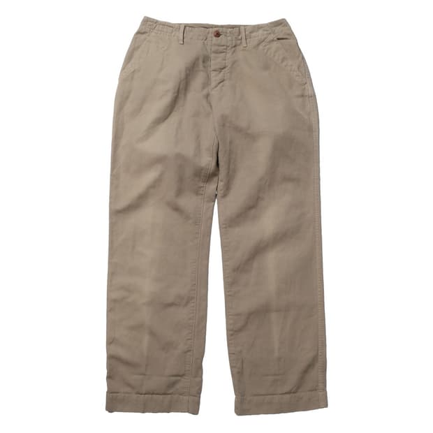 하버색 HAVERSACK Linen Blended Chino Pants 