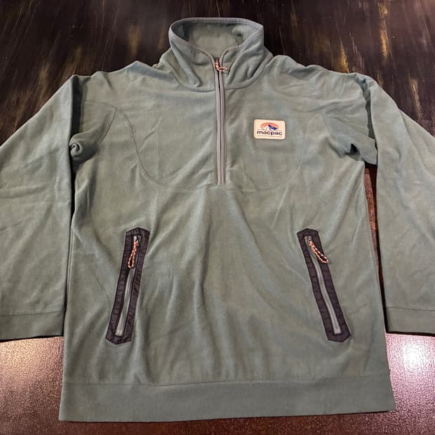 M) 뉴질랜드 MACPAC 하프집업 플리스 자켓