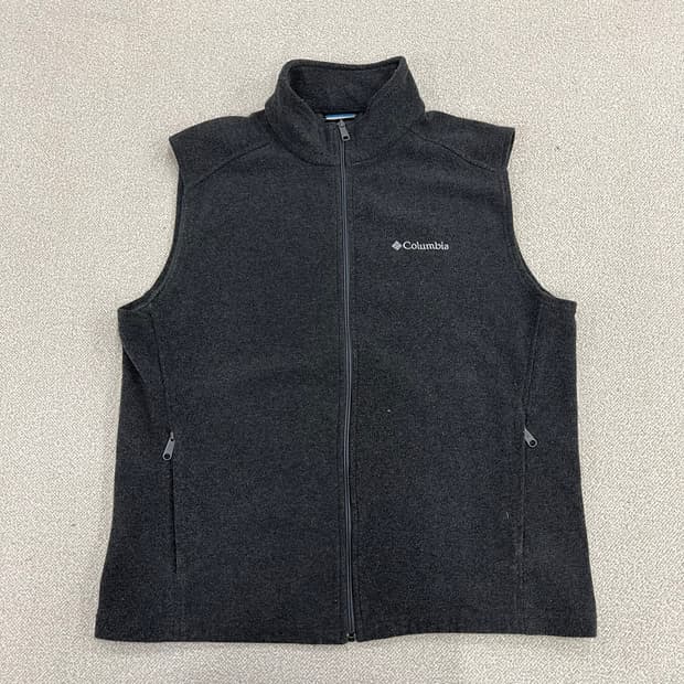 L 컬럼비아 플리스 집업 조끼 0223M1