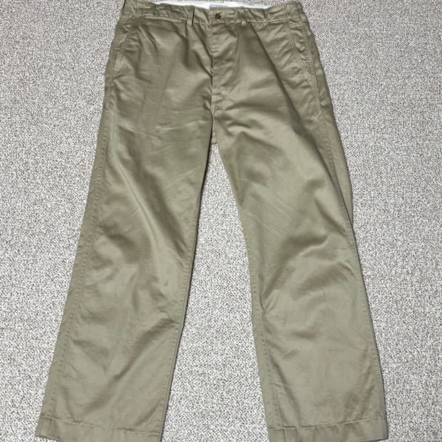 (31~32) 버즈릭슨 카키 치노 팬츠