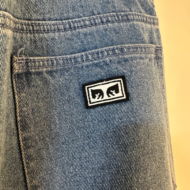 오베이 카고 데님 팬츠