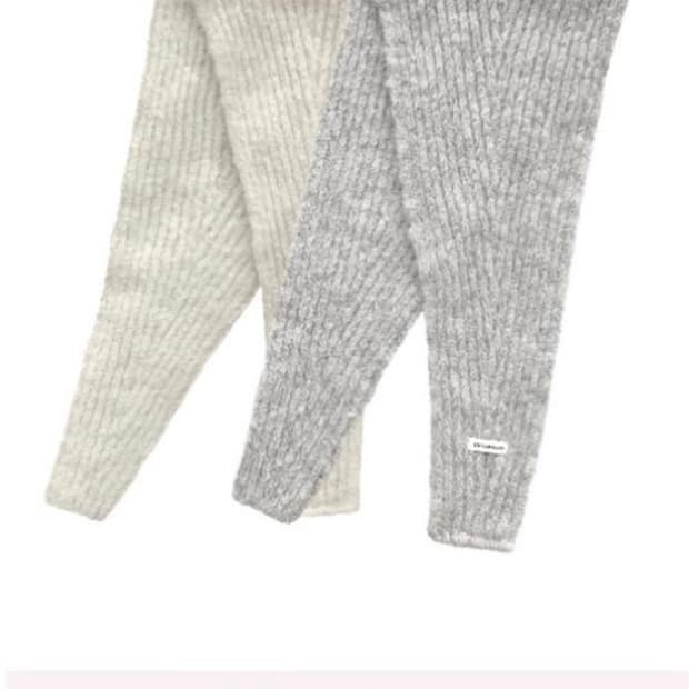 쓰리타임즈) mocha petit muffler Ivory