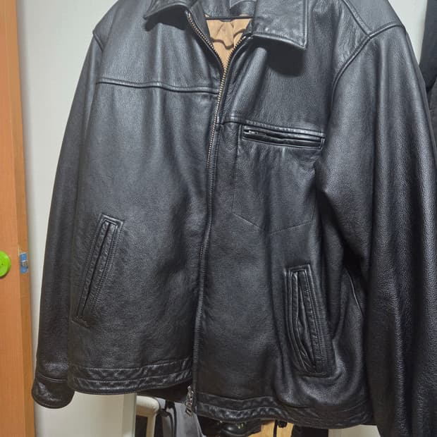 XL) 프리즘웍스 디스트로이드 카우하이드 레더자켓