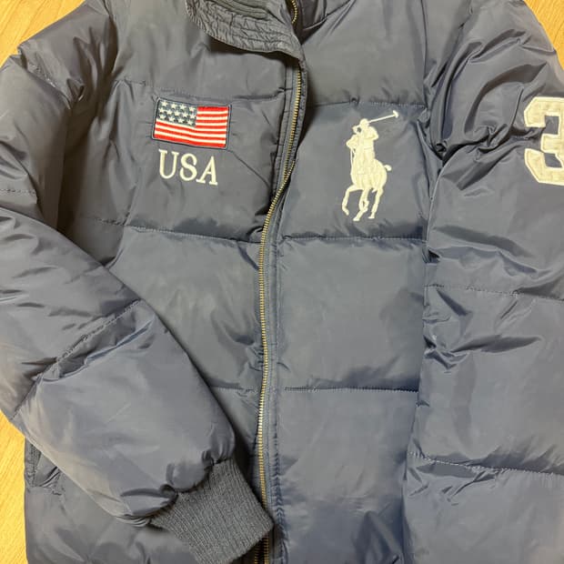 폴로랄프로렌 빅포니 성조기 USA패딩
