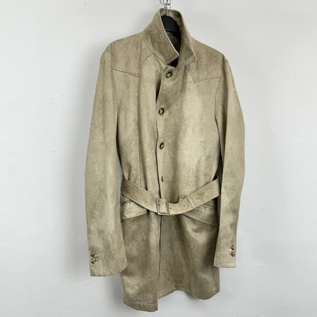 Tornado Mart Patterned Suede Jacket