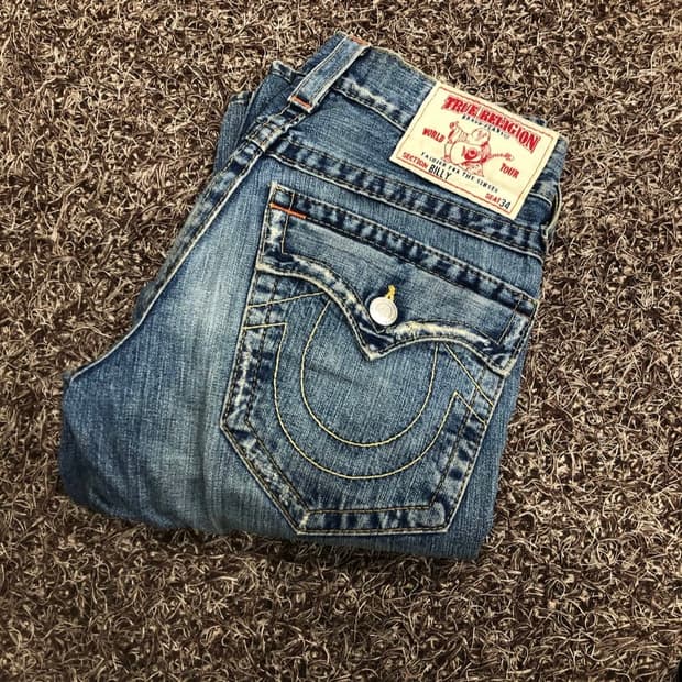 트루릴리전 플레어팬츠