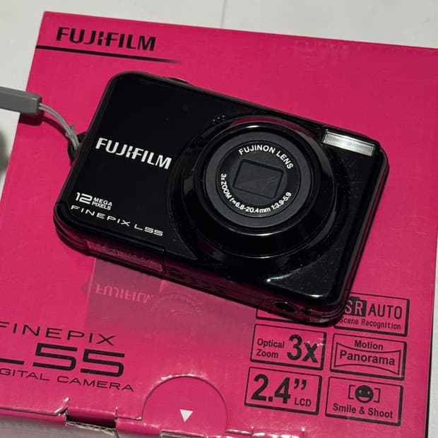 후지 파인픽스 l55 필름색감