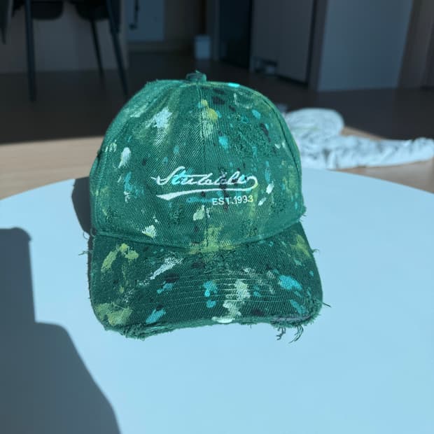 빈티지 페인팅 캡