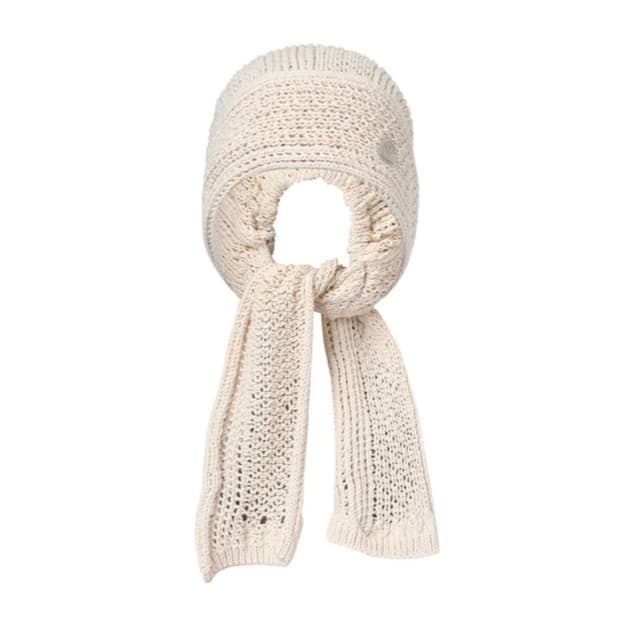 Coyseio 코이세이오 스카프햇 비니 아이보리