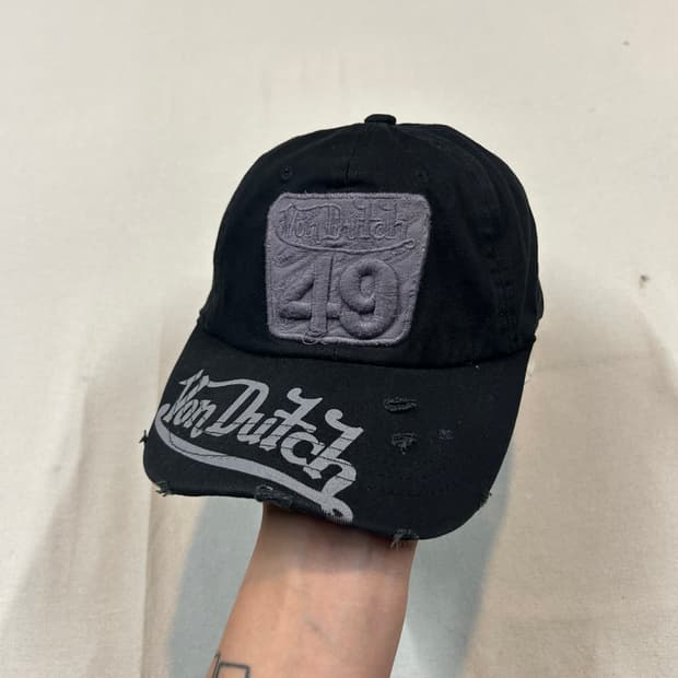 Von Dutch 본더치 볼캡 모자 Y2K