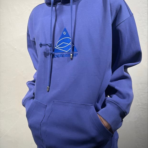 Ader Error Purple Hoodie