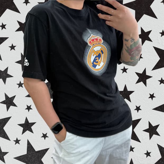 아디다스 X 레알마드리드 지단 반팔