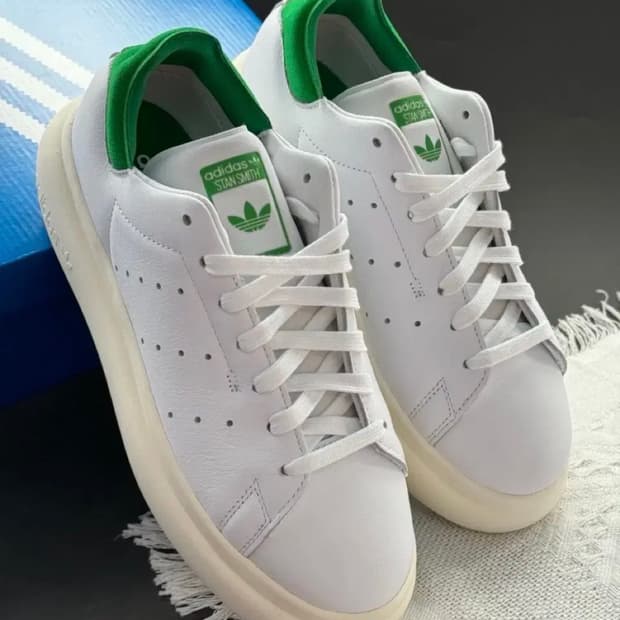 아디다스 스탠 스미스 PF 그린 클라우드 화이트 270