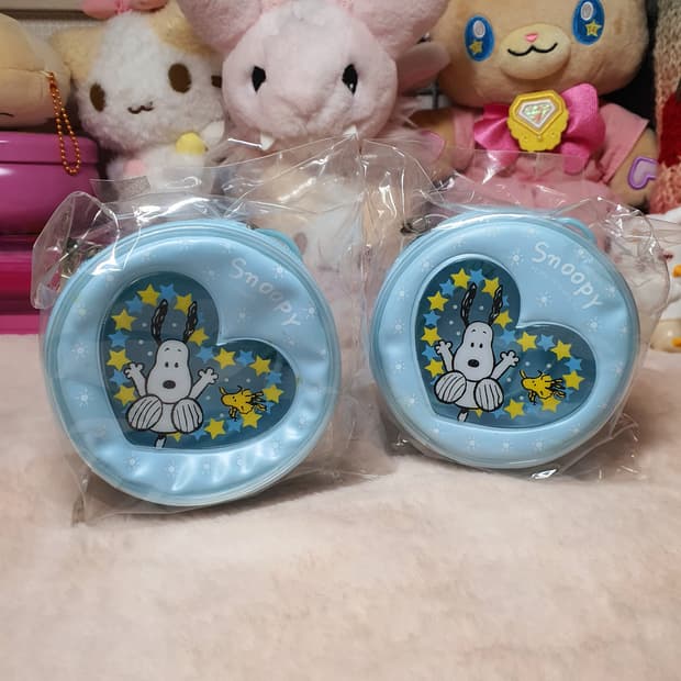 미개봉) 고전 피넛츠 스누피 찰리 브라운 우드스톡 캐릭터 파우치 포켓