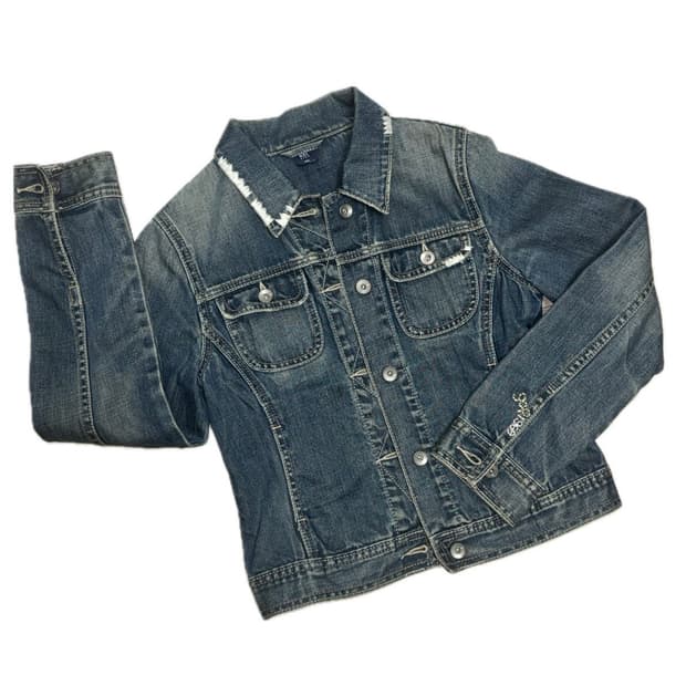 vtg GAP 갭 숏 슬림핏 청자켓