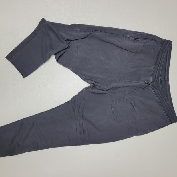 ZARAMAN 스웻 배기팬츠 38 사이즈 다크그레이