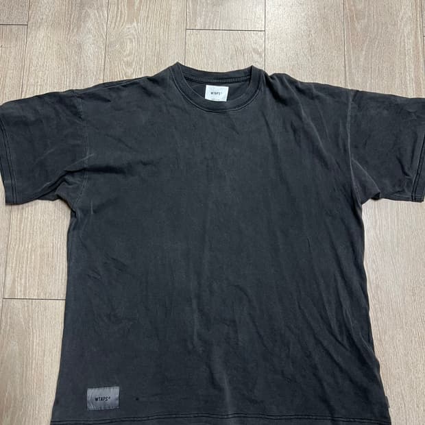 WTAPS 워프티 03 반팔 티셔츠 블랙 더블유탭스