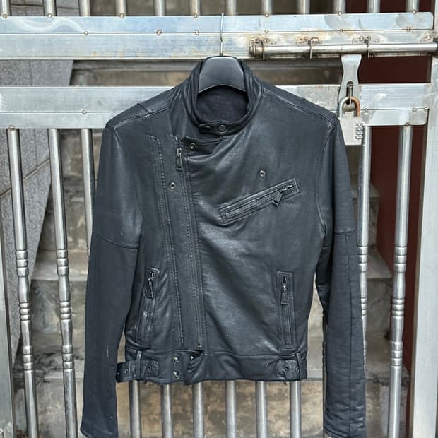 랄프로렌 코튼 라이더 긱시크 자켓