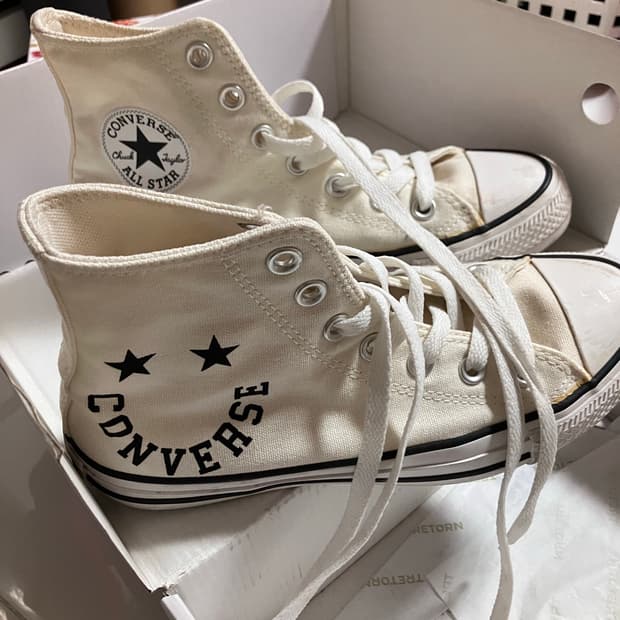컨버스 척테일러 올스타 하이탑 스마일리 에그렛