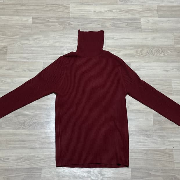 모크넥 니트 버건디