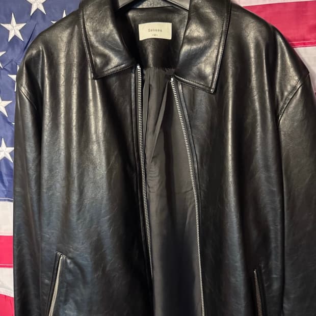 빈티지 레더 자켓