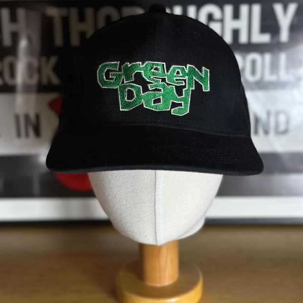Rare) 90s Green day 빈티지 그린데이 밴드 모자