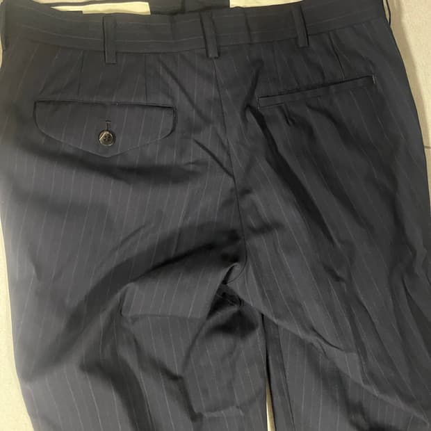 꼼데가르송 옴므 플러스 15시즌 스트라이프 슬랙스