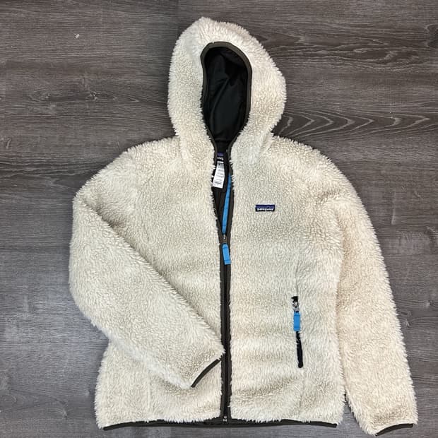파타고니아 클래식 레트로-X 플리스 후드 자켓 내추럴
