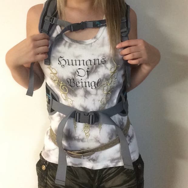 Tribal Gothic Punk Sleeveless + Belt 