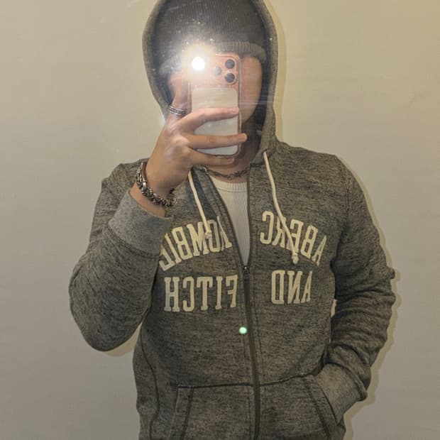 아베크롬비 y2k 후드집업