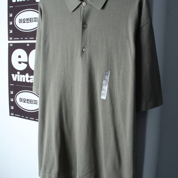 (2XL-3XL) 유니클로 반팔 카라 티셔츠 새상품 U라인-H34668