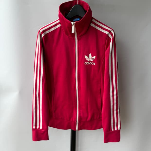 adidas y2k pink track top