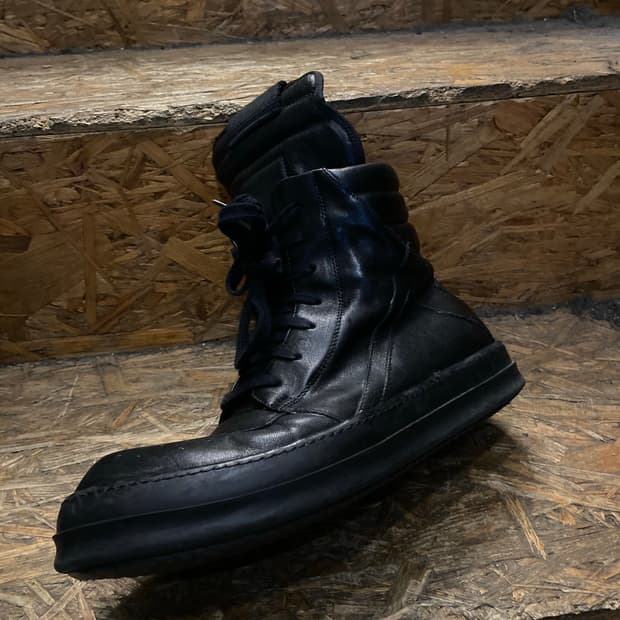 Rick Owens 릭 오웬스 지오바스켓 트리플 블랙