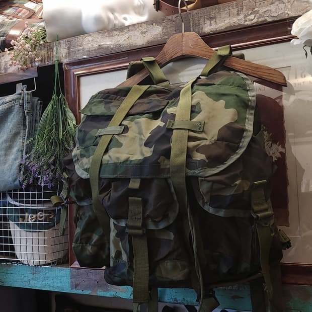 미군 앨리스 백팩 우드랜드 오리지널 미군 가방 데드스탁