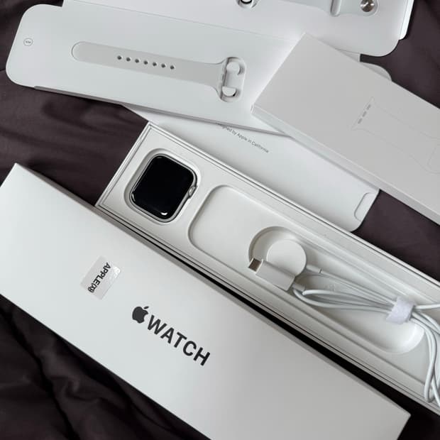 [풀박스]애플워치 SE2 44mm 실버