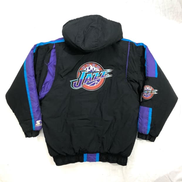 NBA 유타재즈 스타터 대장급 바람막이 M