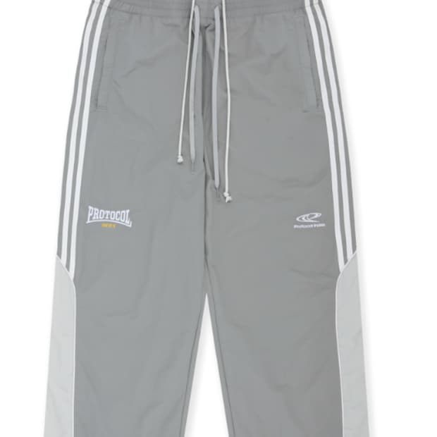 [3] 프로토콜 인덱스 3 레이어드 트랙 팬츠 그레이