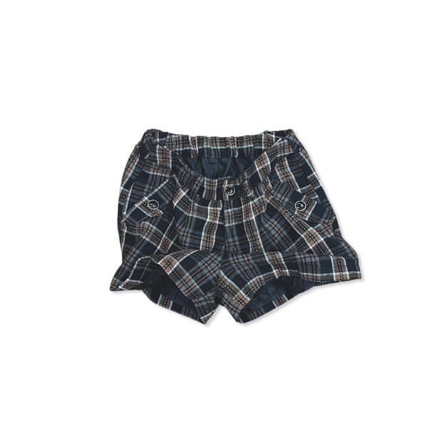 Tartan Checker Semi Volume Fit Shorts