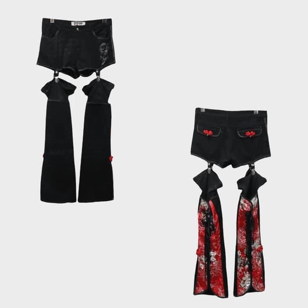 H.NAOTO 나오토 오리엔탈 펑크 본디지 팬츠 64621