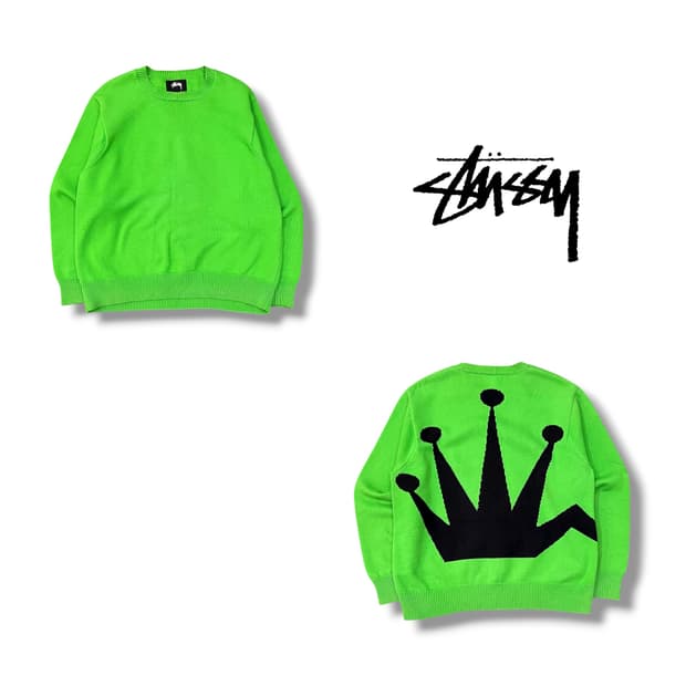  스투시 벤트크라운 스웨터 y14052