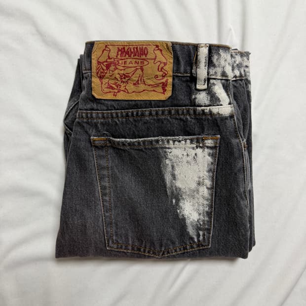 마리아노 언레귤러 데님 오피치나 블랙