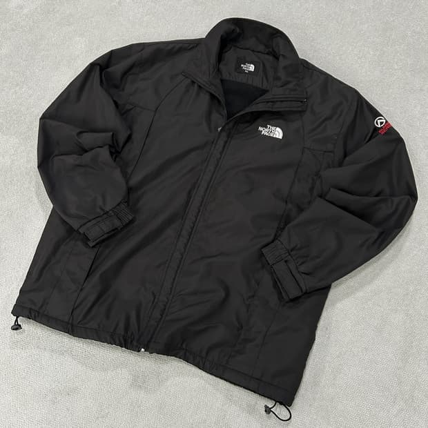 노스페이스 블랙 바람막이 실측 100