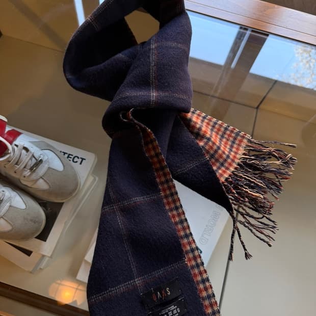 닥스 스코티쉬 메리노울 머플러