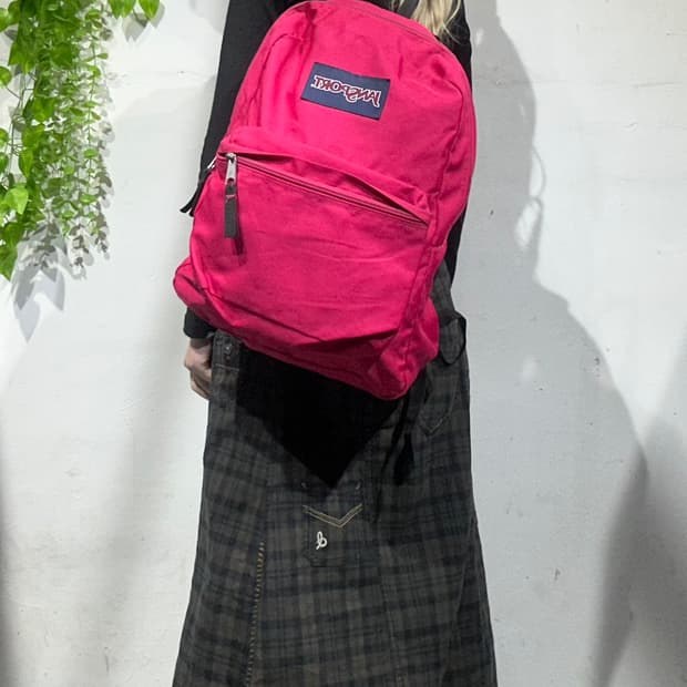 잔스포츠 핑크 백팩 가방
