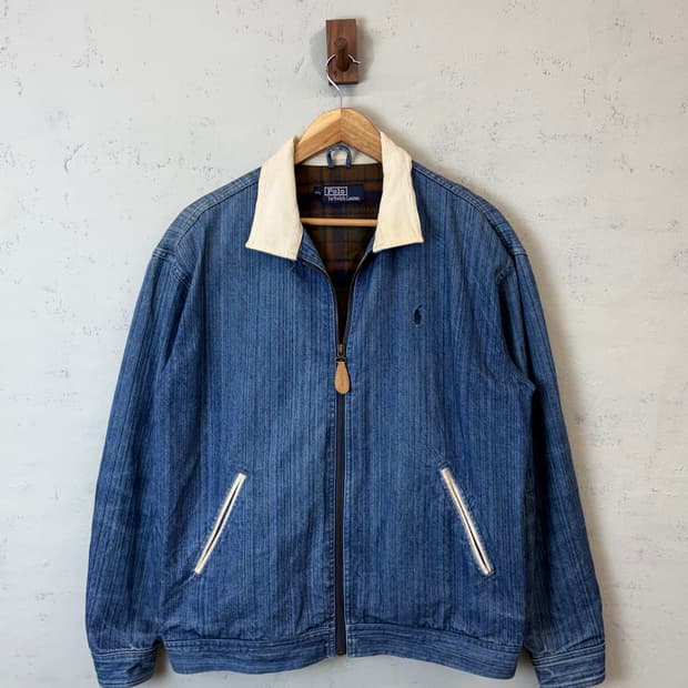 폴로랄프로렌 빈티지 데님 베이포트 자켓