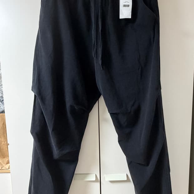 [새상품]25fw 코튼 저지 니턱 팬츠 2사이즈