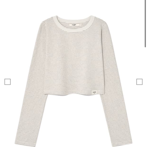 글로니 G 롱슬리브 스트라이프