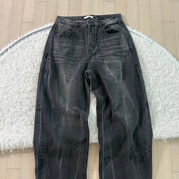 밀로 아카이브 커브드핏 데님 팬츠 xl